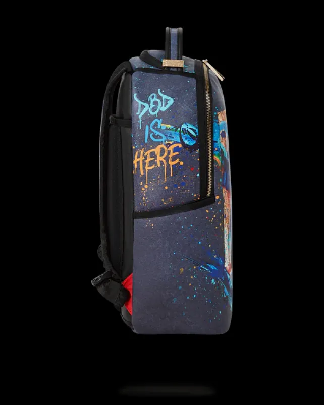 BACKPACKS>SPRAYGROUND THE RARE DBD GRIN SHARK PORTRAIT BY RON ENGLISH- SUPER LIMITED EDITION
