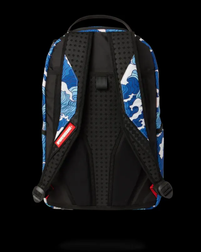 BACKPACKS>SPRAYGROUND THE SHARK WAVE (made from 100% recycled plastic bottles from the ocean)