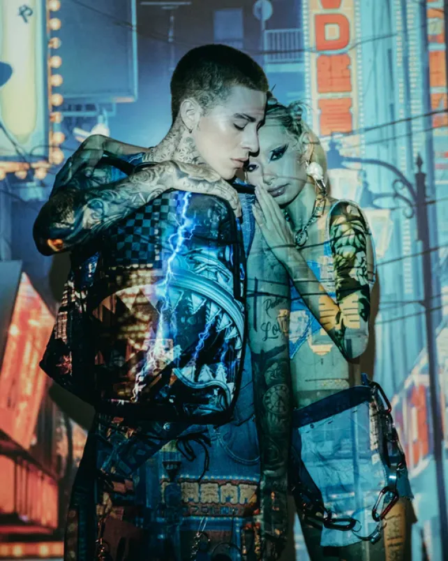 BACKPACKS>SPRAYGROUND THE UNDERCURRENT BACKPACK (DLXV)
