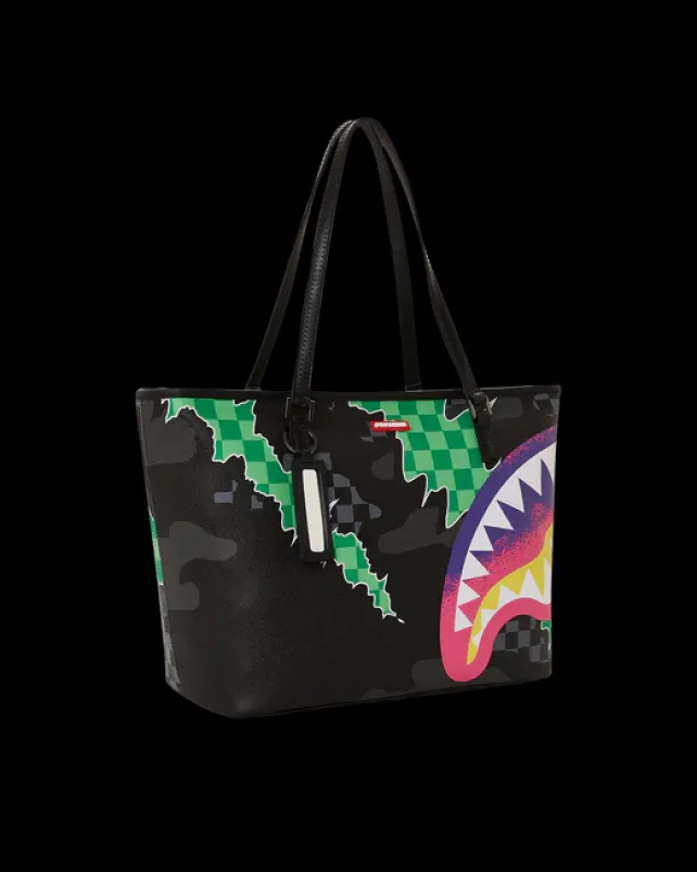 TOTES|HANDBAGS>SPRAYGROUND THE WILD ONE TOTE