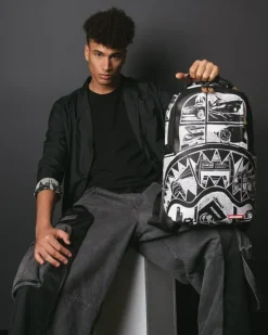 BACKPACKS>SPRAYGROUND THIS IS THE LIFE BACKPACK (DLXV)