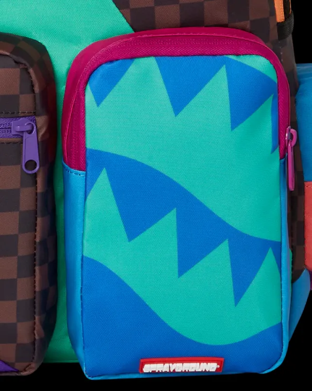 BACKPACKS>SPRAYGROUND THROWBACK BACKPACK TROOPER