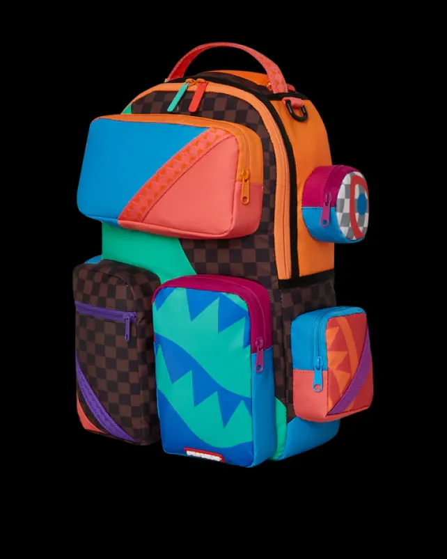 BACKPACKS>SPRAYGROUND THROWBACK BACKPACK TROOPER