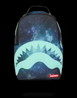 BACKPACKS>SPRAYGROUND TIFF GALAXY RUBBER SHARK