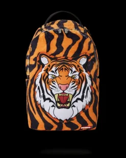 BACKPACKS>SPRAYGROUND TIGER COZY VELOUR FUR BACKPACK