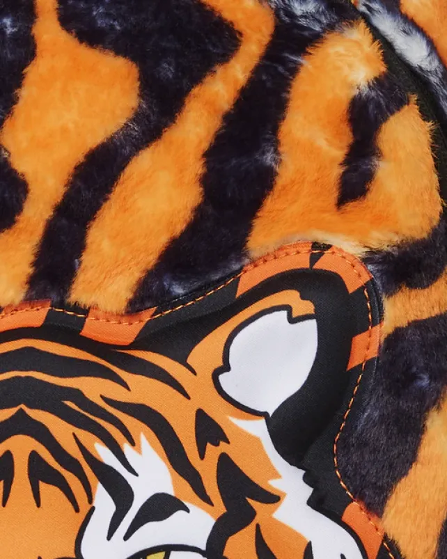 BACKPACKS>SPRAYGROUND TIGER COZY VELOUR FUR BACKPACK