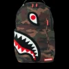 BACKPACKS>SPRAYGROUND TORPEDO SHARK (CAMO) BACKPACK