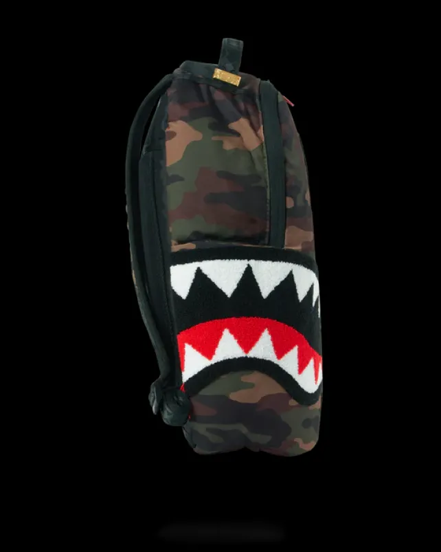 BACKPACKS>SPRAYGROUND TORPEDO SHARK (CAMO) BACKPACK