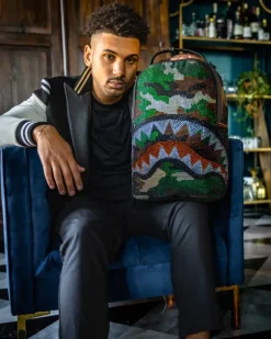 BACKPACKS>SPRAYGROUND TRINITY CAMO BACKPACK (DLXV)