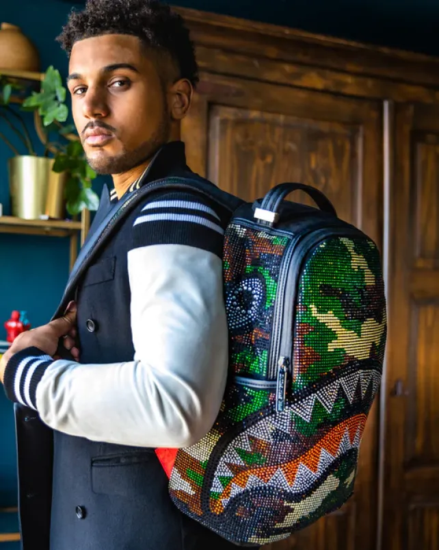 BACKPACKS>SPRAYGROUND TRINITY CAMO BACKPACK (DLXV)