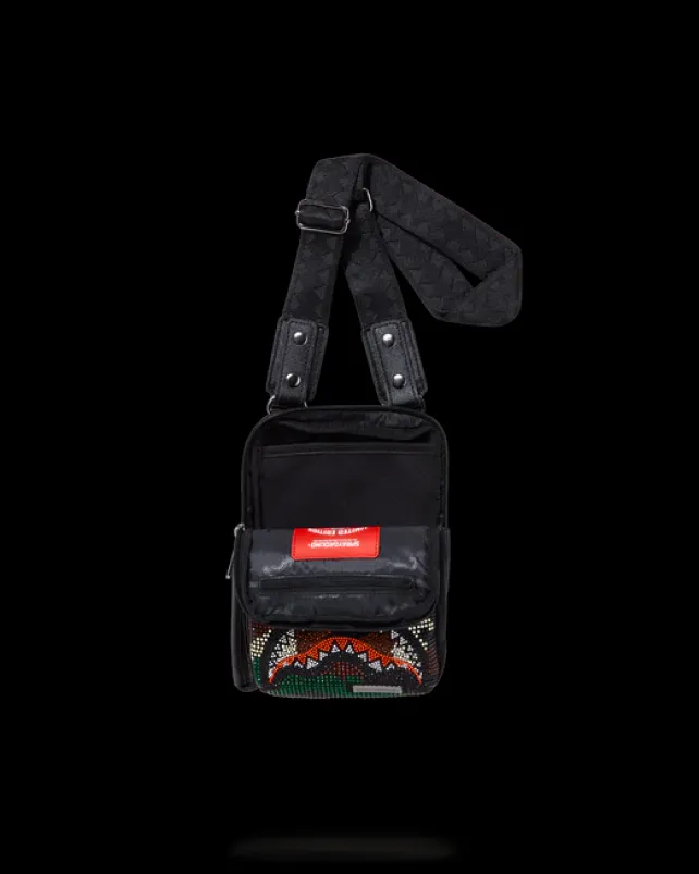 SLINGS|CROSSBODYS>SPRAYGROUND TRINITY CAMO SLING