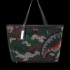 HANDBAGS|TOTES>SPRAYGROUND TRINITY CAMO TOTE
