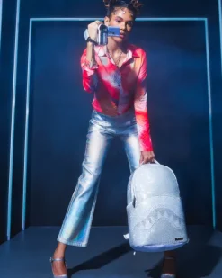 BACKPACKS>SPRAYGROUND TRINITY CRYSTAL BACKPACK (DLXV)