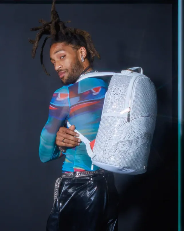 BACKPACKS>SPRAYGROUND TRINITY CRYSTAL BACKPACK (DLXV)