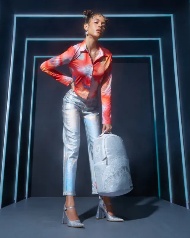 BACKPACKS>SPRAYGROUND TRINITY CRYSTAL BACKPACK (DLXV)