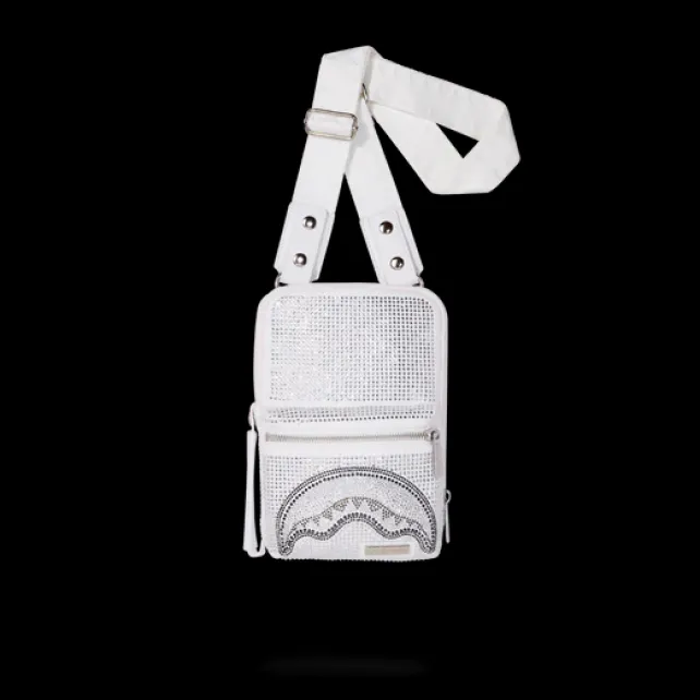 SLINGS|CROSSBODYS>SPRAYGROUND TRINITY CRYSTAL SLING