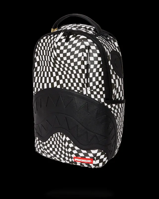 BACKPACKS>SPRAYGROUND TRIPPY CHECK DLX BACKPACK