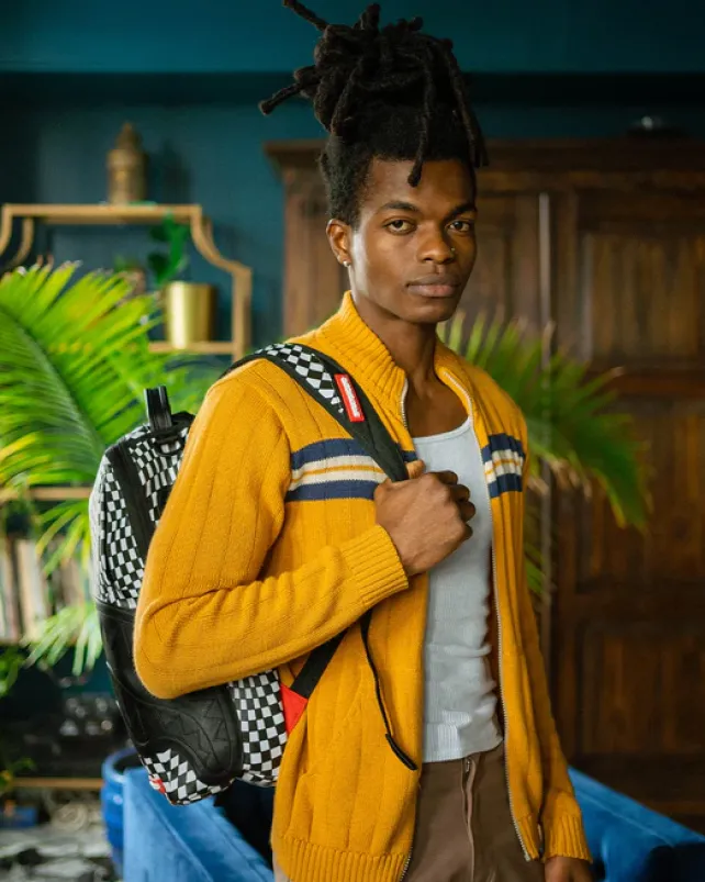 BACKPACKS>SPRAYGROUND TRIPPY CHECK DLX BACKPACK