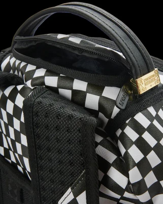 BACKPACKS>SPRAYGROUND TRIPPY CHECK DLX BACKPACK