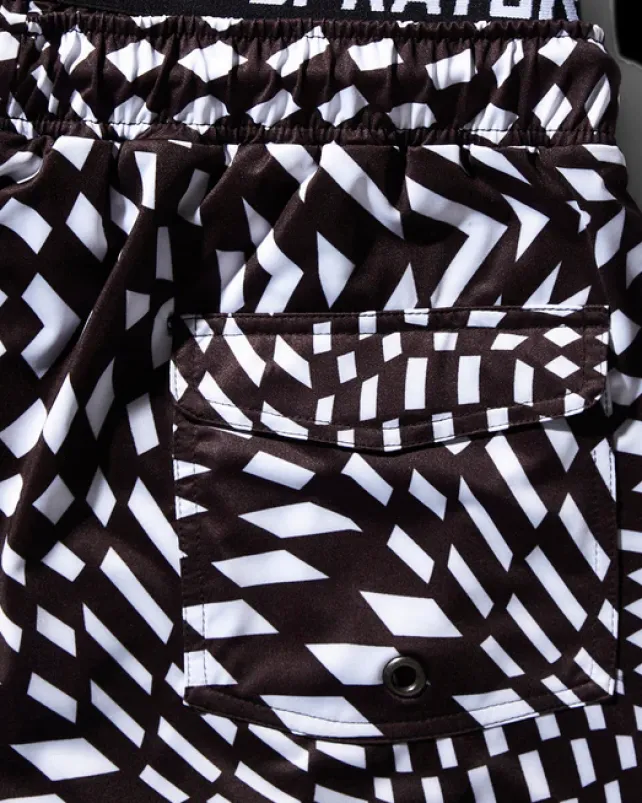SWIMWEAR>SPRAYGROUND TRIPPY CORTO SWIM TRUNKS