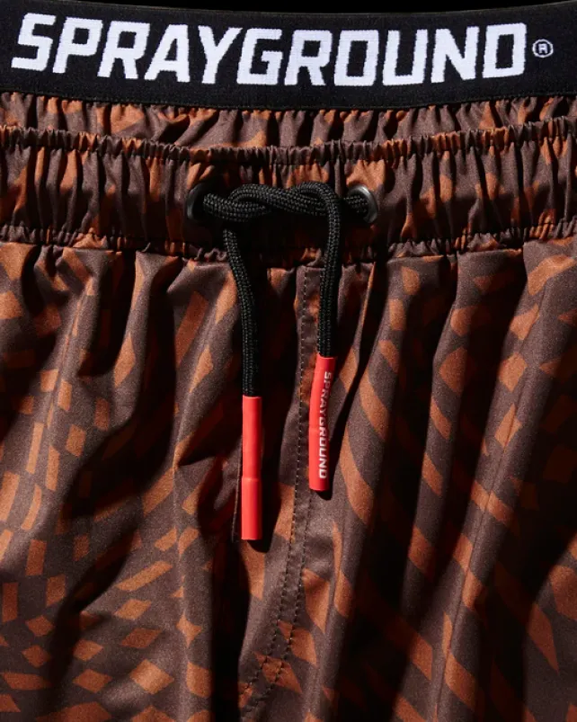 SWIMWEAR>SPRAYGROUND TRIPPY HENNY CORTO SWIM TRUNKS