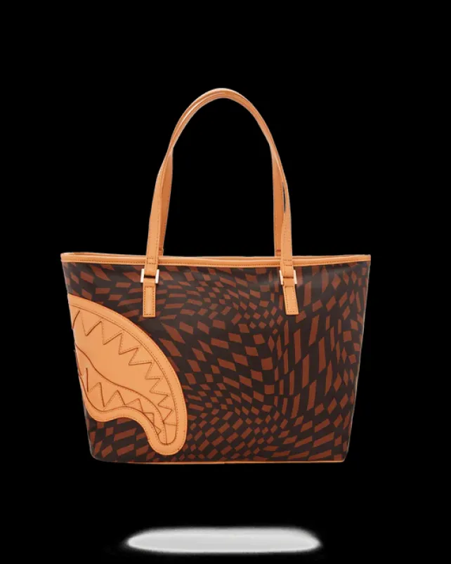 TOTES|HANDBAGS>SPRAYGROUND TRIPPY HENNY TOTE