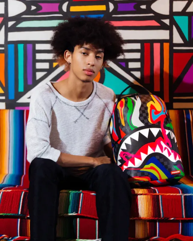 BACKPACKS>SPRAYGROUND TRIPPY TAFFY BACKPACK (DLXV)