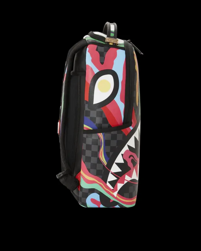 BACKPACKS>SPRAYGROUND TRIPPY TAFFY BACKPACK (DLXV)