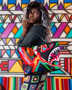 TOTES|HANDBAGS>SPRAYGROUND TRIPPY TAFFY TOTE
