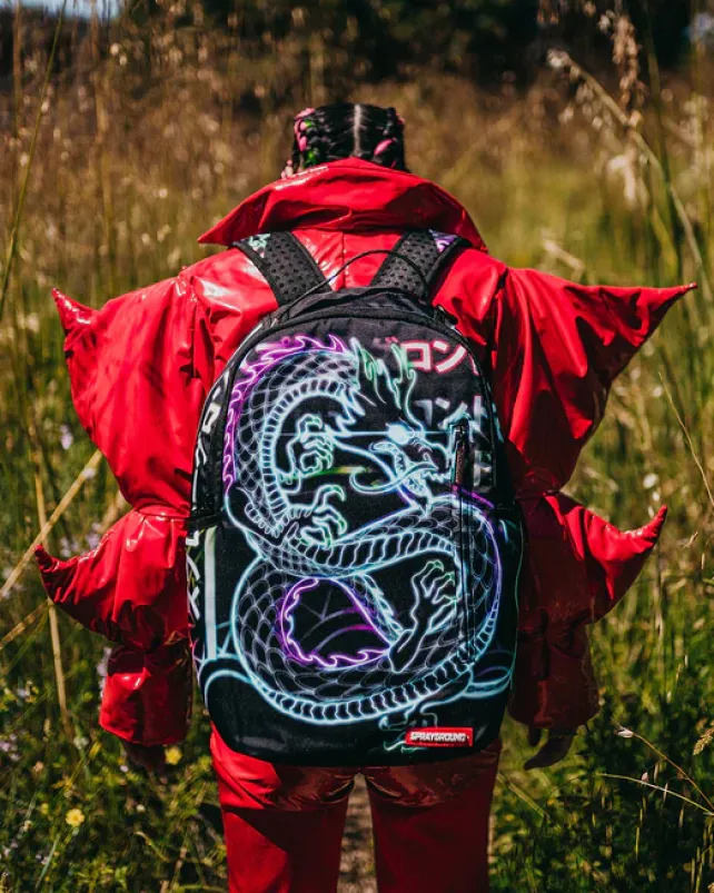 BACKPACKS>SPRAYGROUND u30cau30a4u30c8u30c9u30e9u30b4u30f3 (NITE DRAGON) BACKPACK