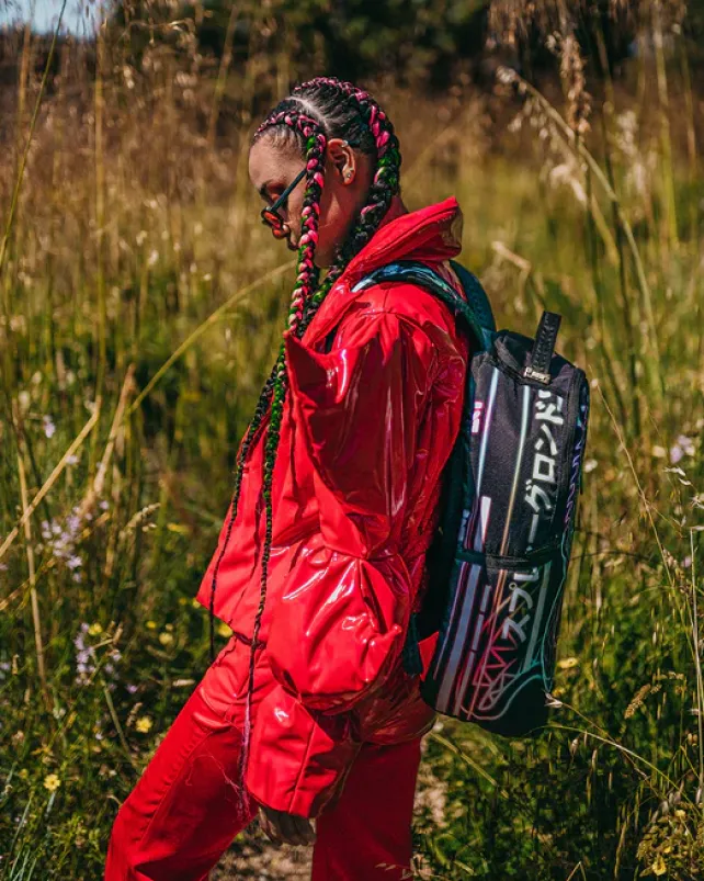BACKPACKS>SPRAYGROUND u30cau30a4u30c8u30c9u30e9u30b4u30f3 (NITE DRAGON) BACKPACK