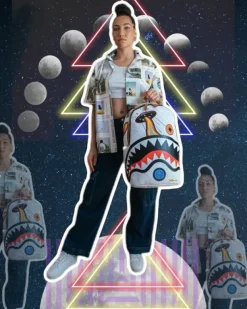 BACKPACKS>SPRAYGROUND UFO OUTTA THIS WORLD BACKPACK (DLXV)
