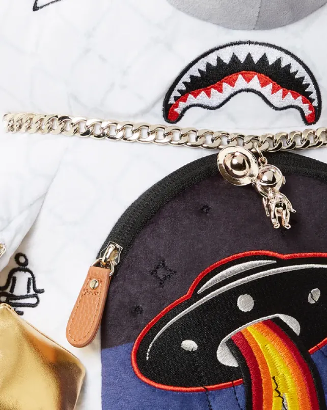 TEDDY BEAR BACKPACKS|BACKPACKS>SPRAYGROUND UFO SPACED OUT MONEYBEAR TEDDYBEAR BACKPACK
