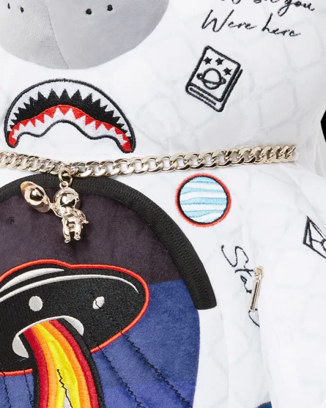 TEDDY BEAR BACKPACKS|BACKPACKS>SPRAYGROUND UFO SPACED OUT MONEYBEAR TEDDYBEAR BACKPACK
