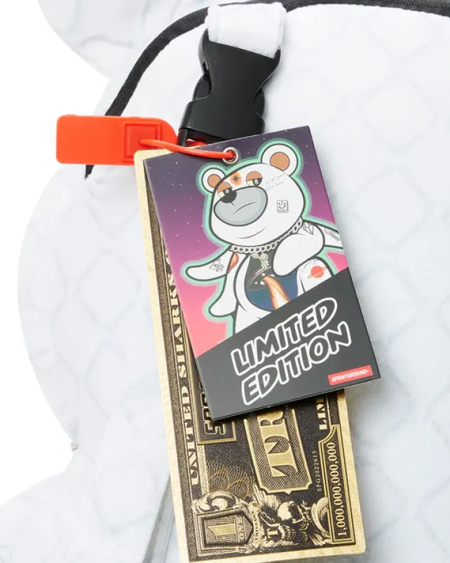 TEDDY BEAR BACKPACKS|BACKPACKS>SPRAYGROUND UFO SPACED OUT MONEYBEAR TEDDYBEAR BACKPACK