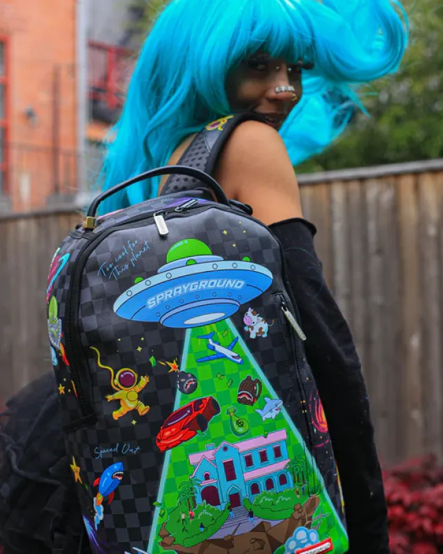 BACKPACKS>SPRAYGROUND UFO THO BACKPACK (DLXV)