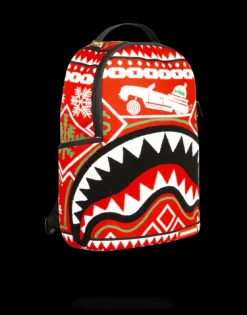 BACKPACKS>SPRAYGROUND UGLY SWEATER SHARK