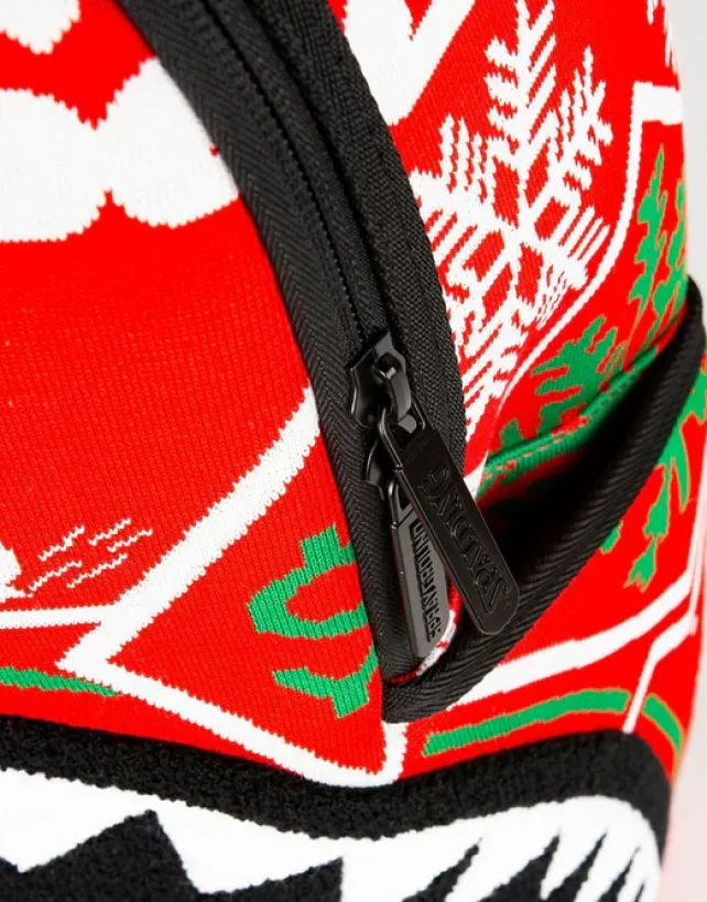 BACKPACKS>SPRAYGROUND UGLY SWEATER SHARK