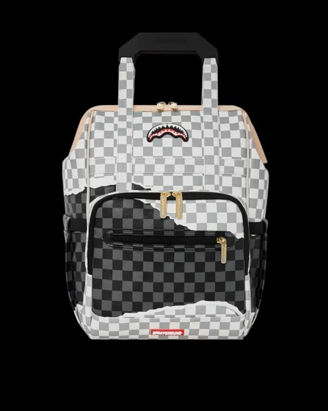 BACKPACKS>SPRAYGROUND UNSTOPPABLE ENDEAVORS BIZ TOP OPENER BACKPACK