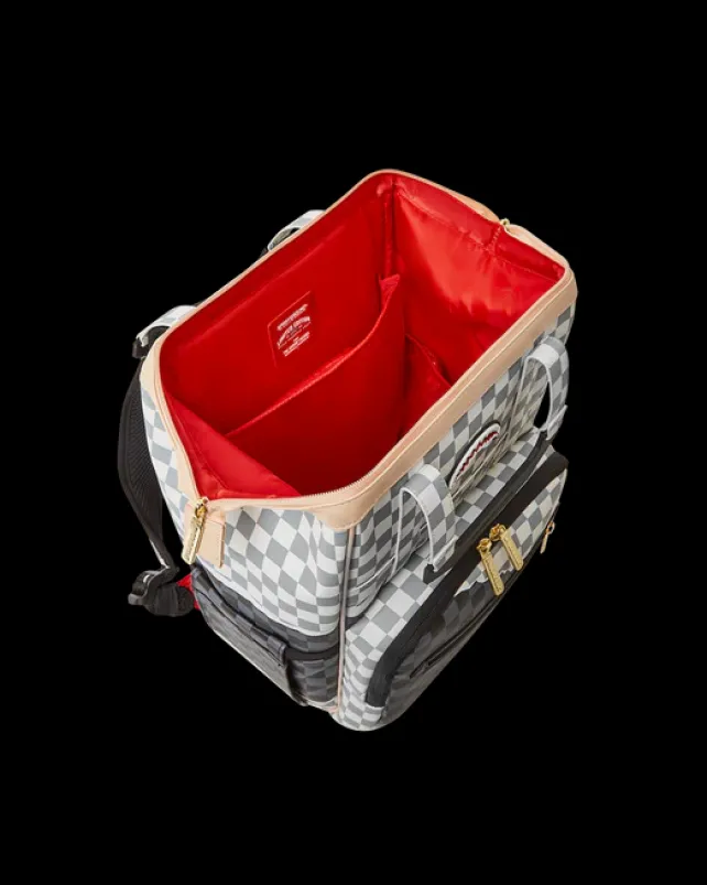 BACKPACKS>SPRAYGROUND UNSTOPPABLE ENDEAVORS BIZ TOP OPENER BACKPACK
