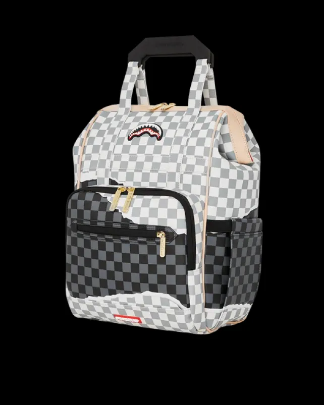 BACKPACKS>SPRAYGROUND UNSTOPPABLE ENDEAVORS BIZ TOP OPENER BACKPACK