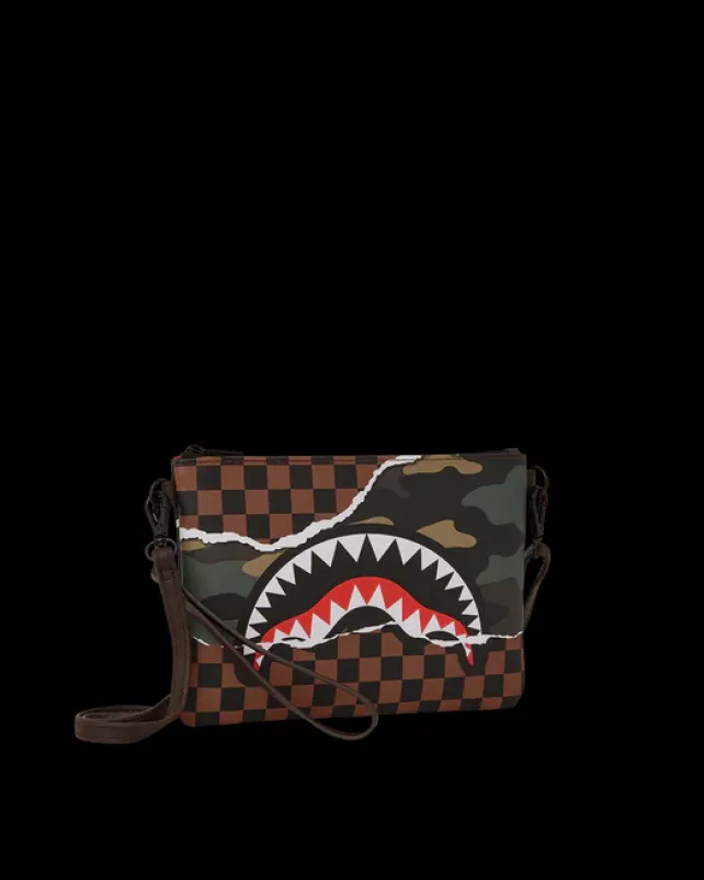 CROSSOVER CLUTCHES>SPRAYGROUND UNSTOPPABLE ENDEAVORS III CROSSOVER CLUTCH