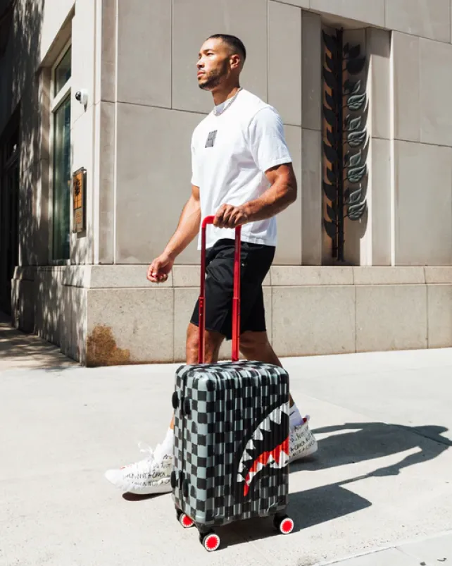 CARRY-ON LUGGAGE>SPRAYGROUND VANQUISH II SHARKNAUTICS HARDSHELL CARRY-ON LUGGAGE