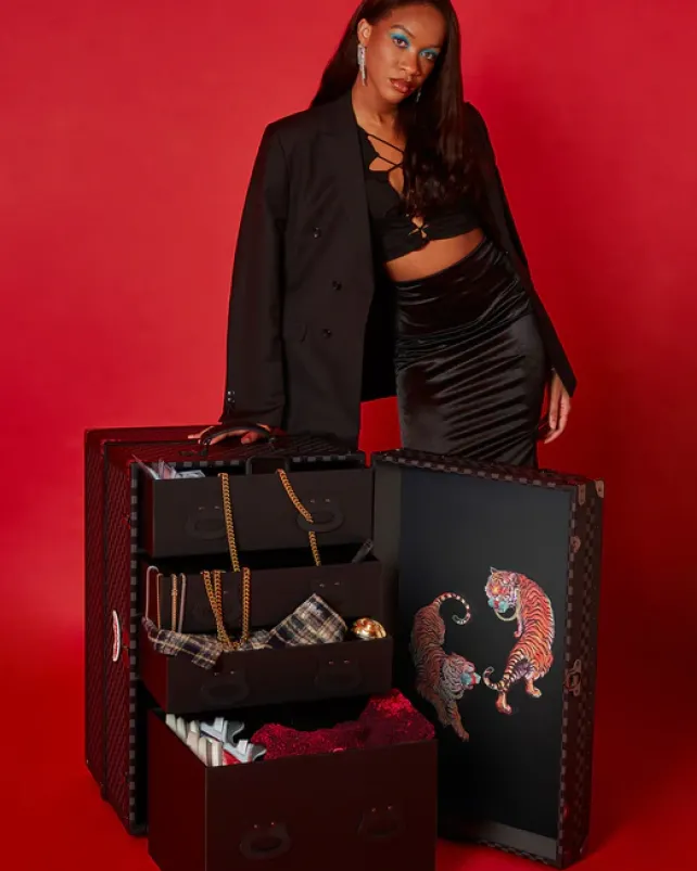 WARDROBE TRUNK>SPRAYGROUND VANQUISH II WARDROBE TRUNK