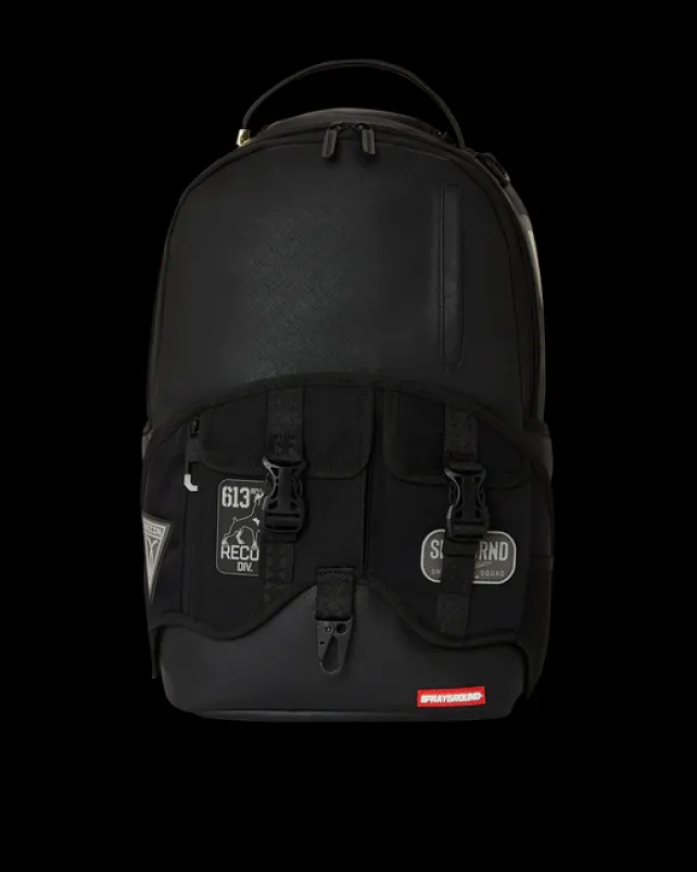 BACKPACKS>SPRAYGROUND VELCRO SHARK - 3 INTERCHANGEABLE SHARKS BACKPACK (DLXV)