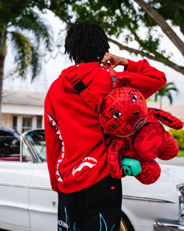 TEDDY BEAR BACKPACKS|BACKPACKS>SPRAYGROUND VENI VIDI VICI MONEYBEAR TEDDYBEAR BACKPACK