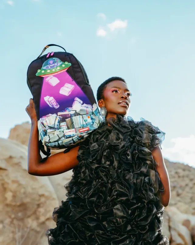BACKPACKS>SPRAYGROUND WAIT TILL THEY SEE WHAT I GOT BACKPACK