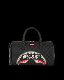 DUFFLES>SPRAYGROUND 'WHAT THE BEEP' SHARK MINI DUFFLE