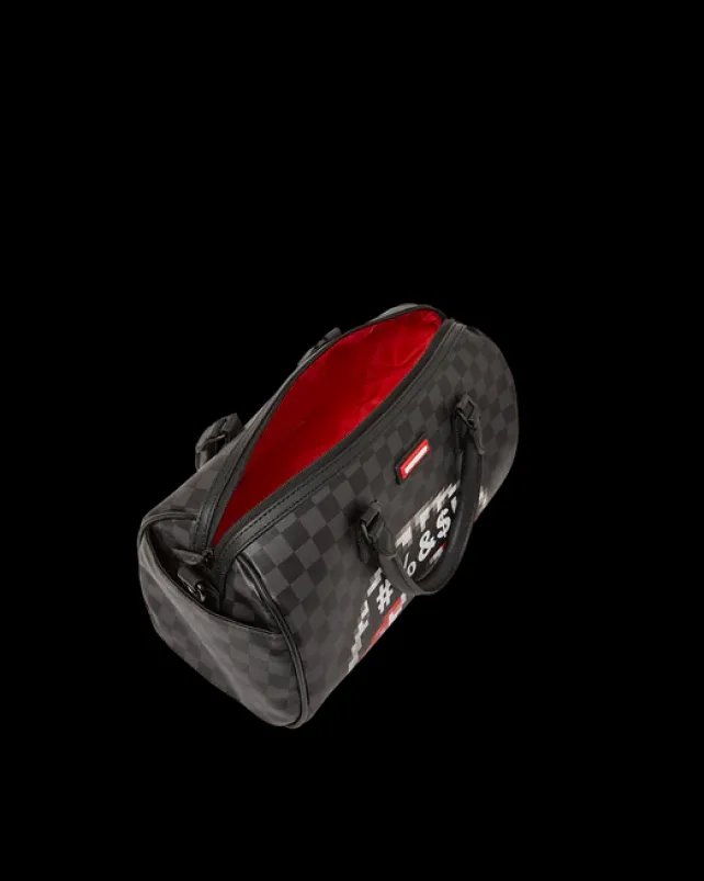 DUFFLES>SPRAYGROUND 'WHAT THE BEEP' SHARK MINI DUFFLE