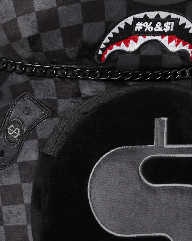 TEDDY BEAR BACKPACKS|BACKPACKS>SPRAYGROUND 'WHAT THE BEEP' SHARK MONEYBEAR TEDDYBEAR BACKPACK